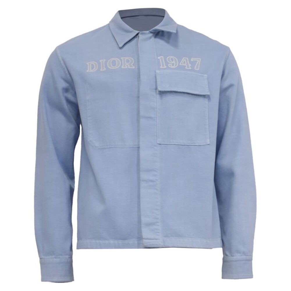 Dior 1947 Denim Trucker Jacket in Blue Cotton